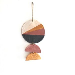 West Elm • Andrea Luna JOSHUA TREE STONEWARE POTTERY WALL HANGING NO. 2